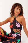 Blusa Bandana Estampa Algas