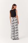 Calça Linho Estampa Pontal