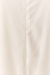 Vestido Linho Cropped Fenda