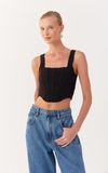 Corselet Tricot Brilho