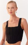 Corselet Tricot Brilho