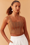 Corselet Tricot Brilho