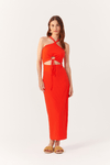 Vestido Canelado Malha