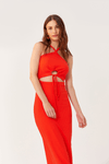 Vestido Canelado Malha