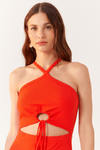 Vestido Canelado Malha
