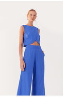 Calça Linho Bolso Faca