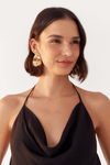 Blusa Crepe Decotada