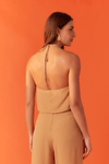 Blusa Crepe Decotada