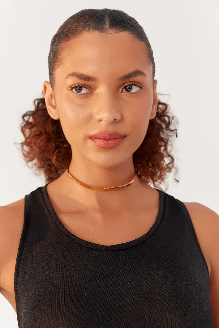 Choker Dourada