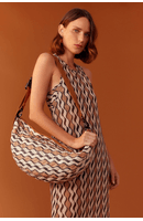 Bolsa Nylon Estampa Areal