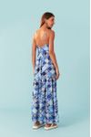Vestido Longo Estampa Senilia