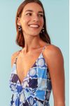 Vestido Longo Estampa Senilia