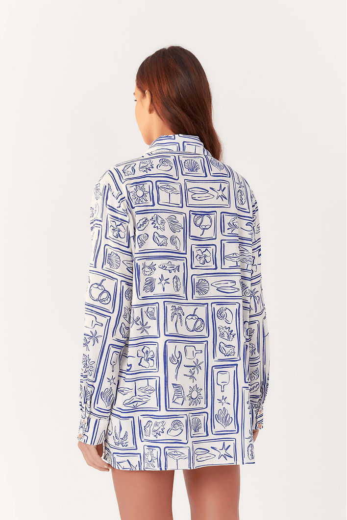 Camisão Estampa Praiana