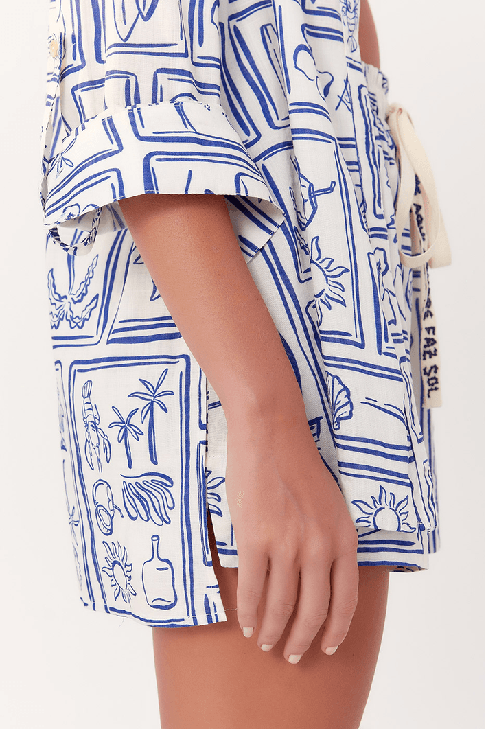 Camisão Estampa Praiana