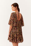 Vestido Lurex Estampa Água Doce