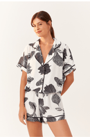Pijama Camisa Estampa Mergulho