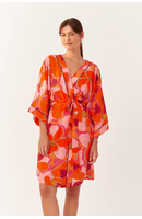 Kimono Estampa Flower Power