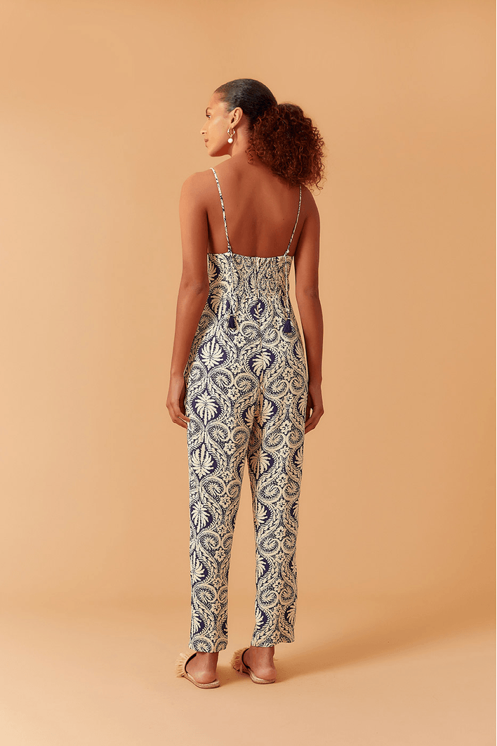 Macacão Estampa Verano Navy
