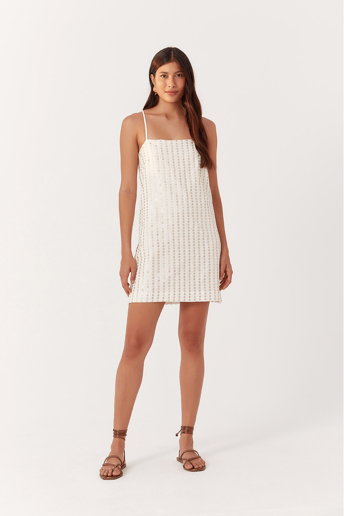 Vestido Curto Paete