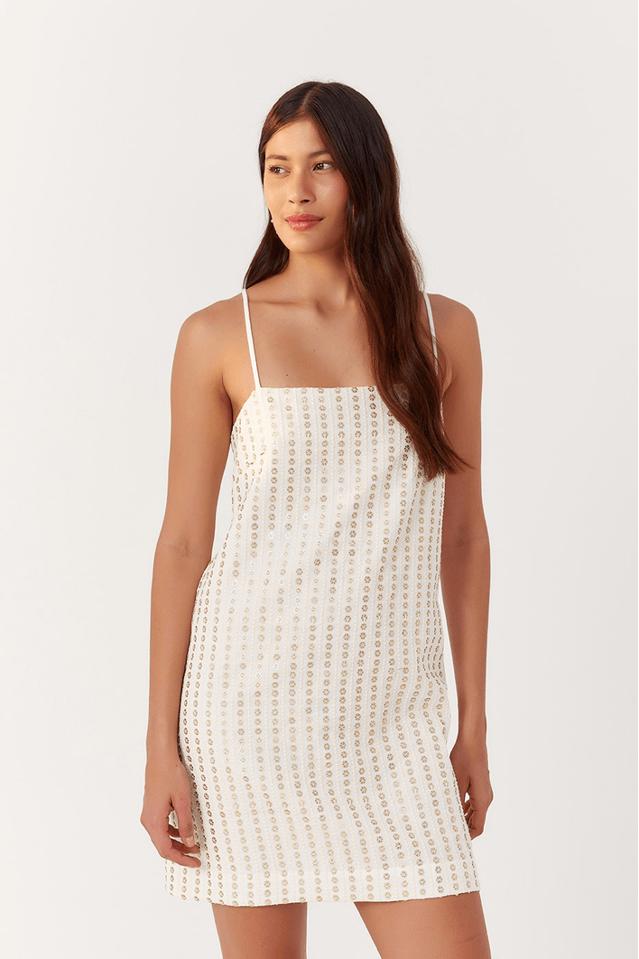 Vestido Curto Paete