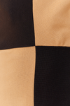 Vestido Linho Midi Bicolor