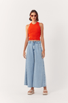 Calça Jeans Prega