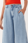 Calça Jeans Prega