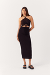 Vestido Canelado Malha