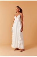 Vestido Longo Busto Paetê