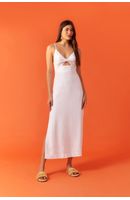 Vestido Cropped Busto Torcido