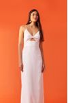 Vestido Cropped Busto Torcido