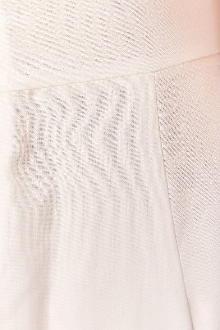 Vestido Cropped Linho Nó