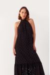 Vestido Laise Cropped Gola Alta