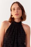 Vestido Laise Cropped Gola Alta