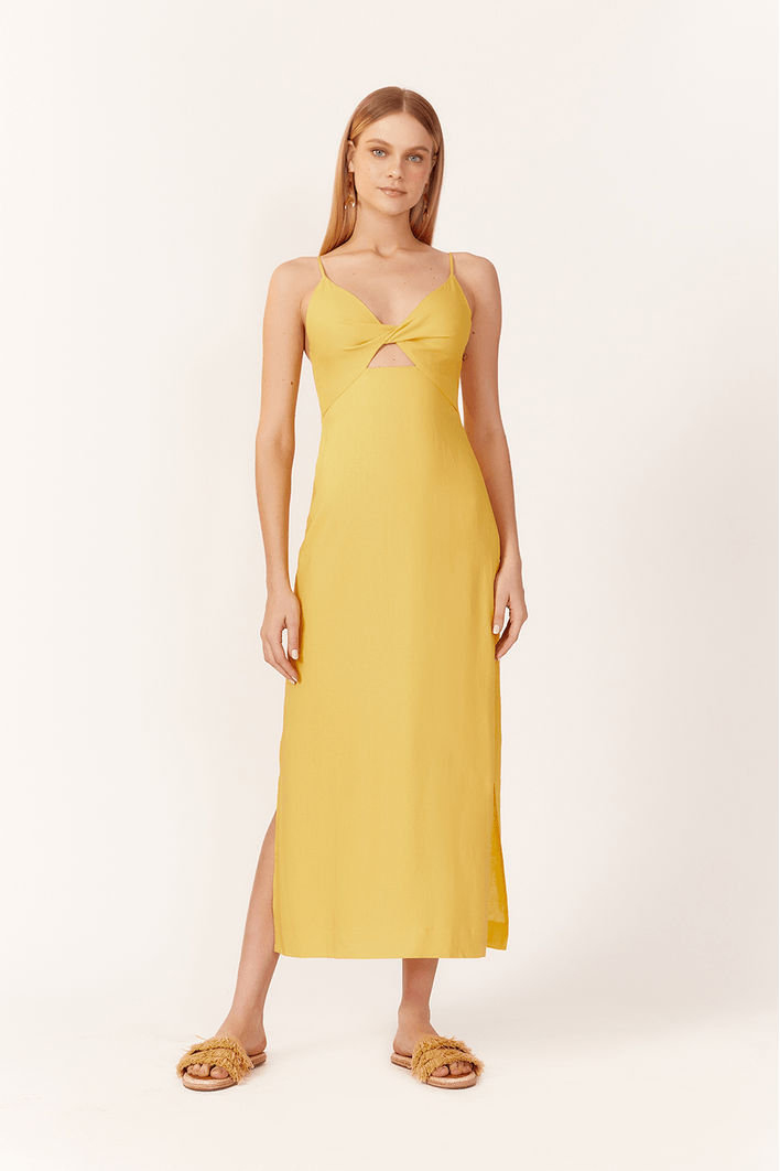 Vestido Cropped Busto Torcido