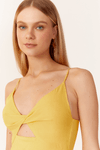 Vestido Cropped Busto Torcido