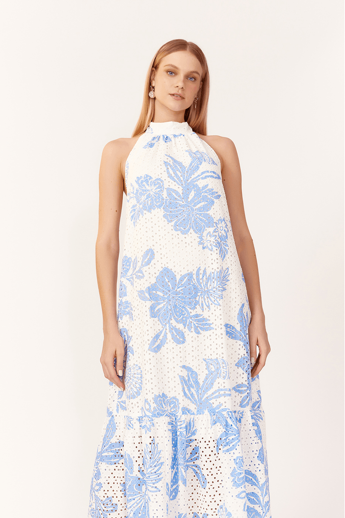 Vestido Cropped Laise Estampa Refresco