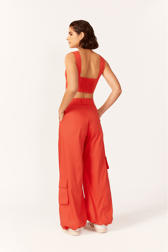 Calça Cargo Alfaiataria