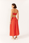Vestido Midi Recortado