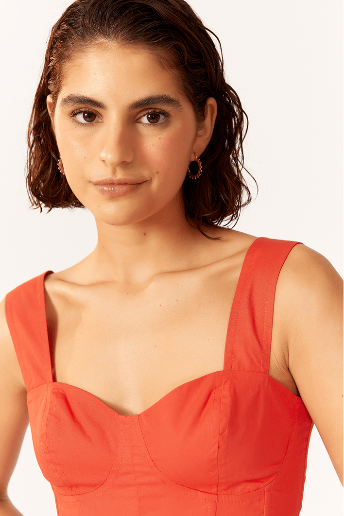 Top Corselet Lastex Costas