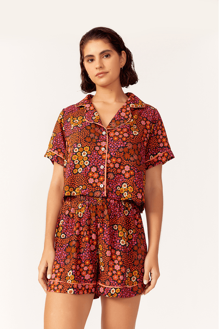Pijama Camisa Estampa Formosa