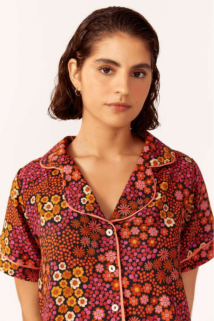 Pijama Camisa Estampa Formosa