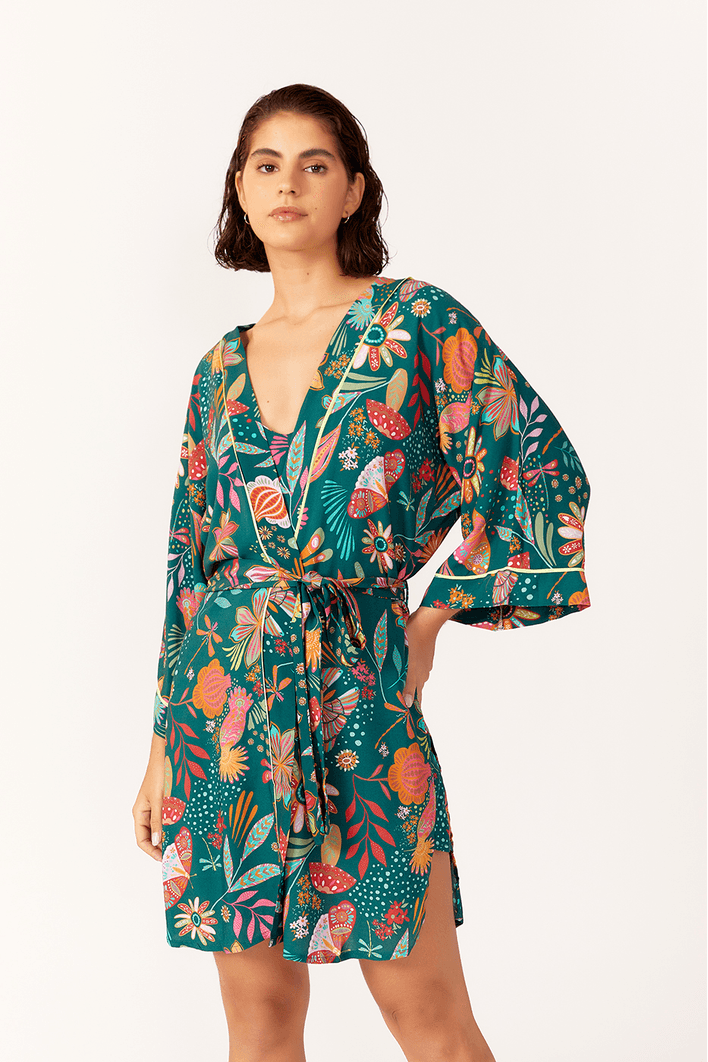 Kimono Estampa Aurora