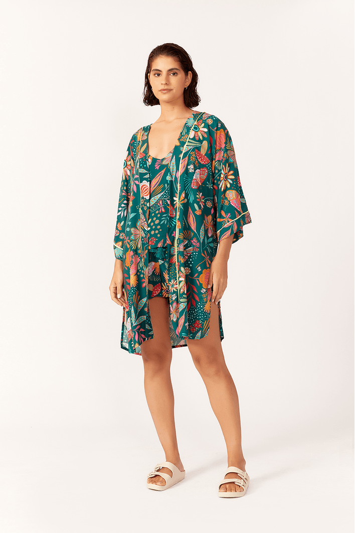 Kimono Estampa Aurora