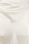 Saia Cropped Cetim Franzida