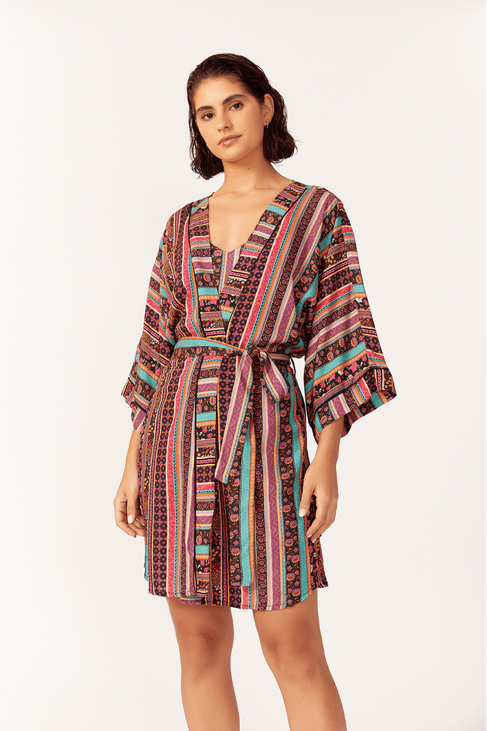 Kimono Estampa Persa