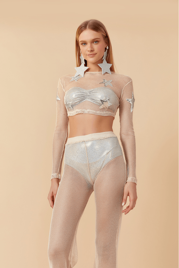Conjunto Tela Estrelas Carnaval