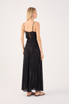 Vestido Longo Lurex Pala Amarração