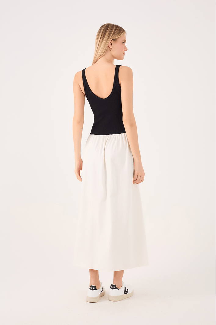 Vestido Saia Fenda