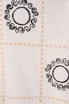 Vestido Midi Linho Bordado Sol
